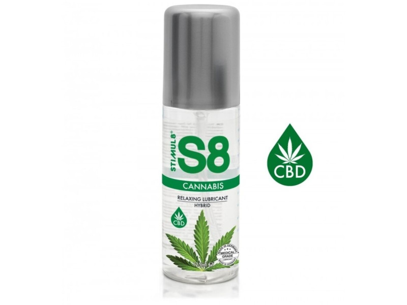 STIMUL8 - S8 CANNABIS HYBRID LUBRICANT 125 ML