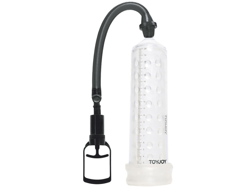 TOYJOY - POWERFUL MASSAGE PUMP WITH TRANSPARENT SLEEVE
