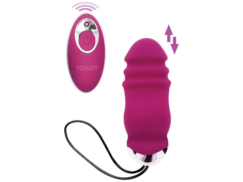 TOYJOY - HAPPINESS SUNN SIDE UP AND DOWN VIBRATOR REMOTE CONTROL FUCHSIA