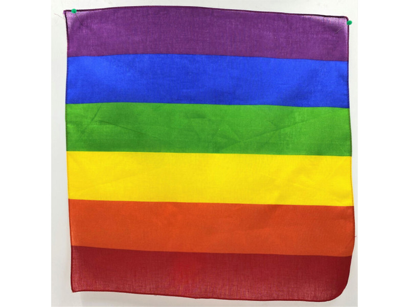 PRIDE - RAINBOW FLAG COTTON SCARF