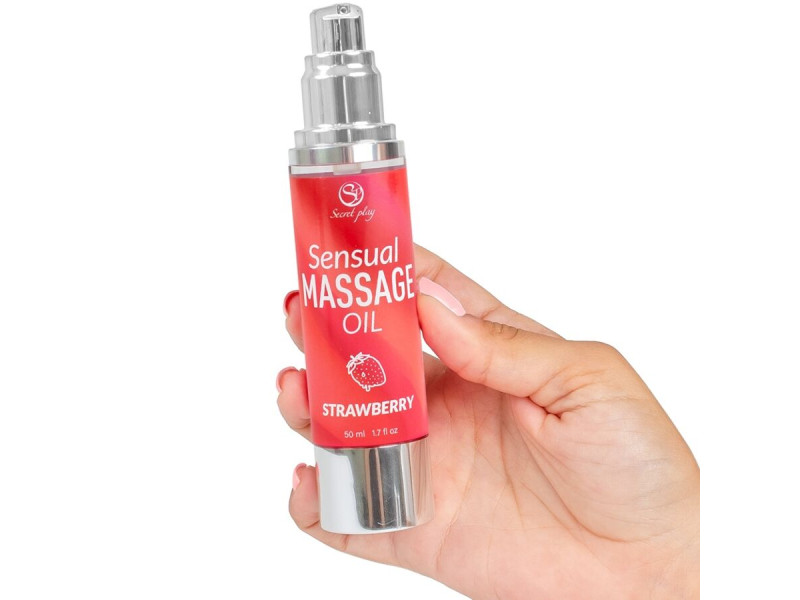 SECRETPLAY - STRAWBERRY MASSAGE OIL