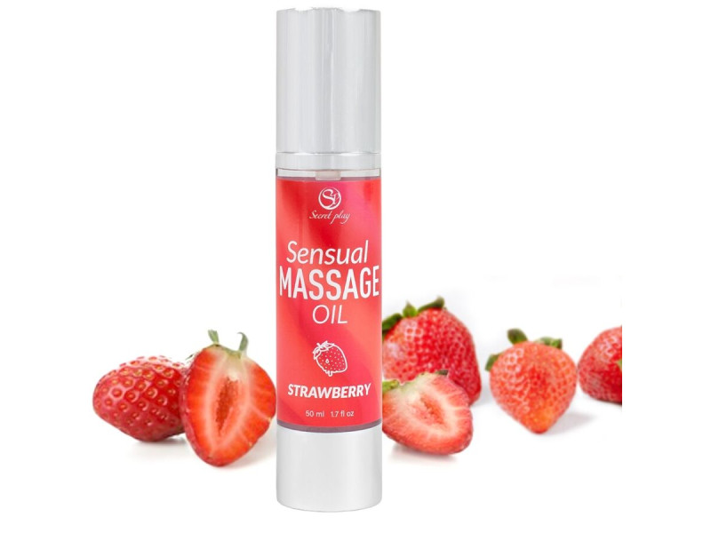 SECRETPLAY - STRAWBERRY MASSAGE OIL