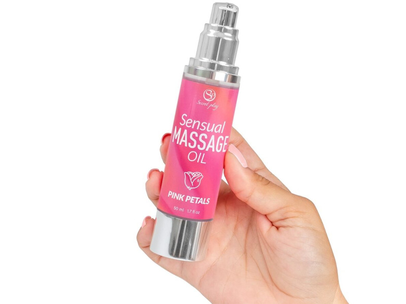 SECRETPLAY - PINK PETALS MASSAGE OIL