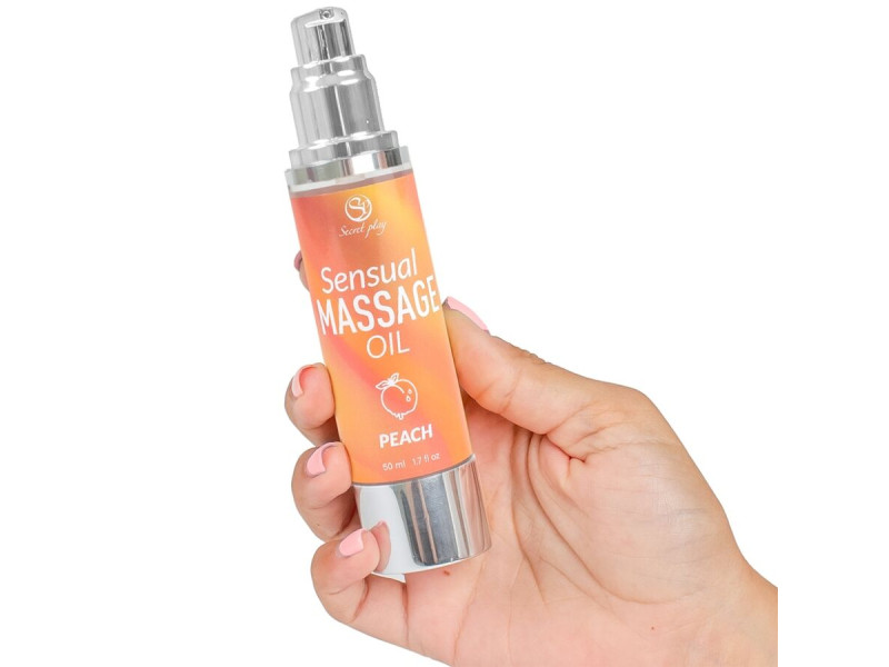 SECRETPLAY - PEACH MASSAGE OIL