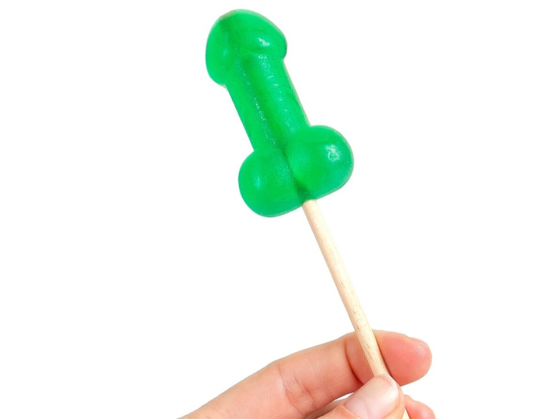 SECRETPLAY - MINT CANDY PENIS LOLLIPOP WITH COOLING EFFECT