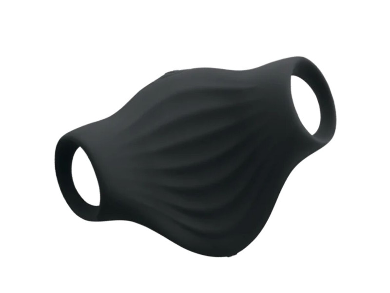 ROCKS- OFF - PALM BLACK FLEXIBLE VIBRATOR MASTURBATOR