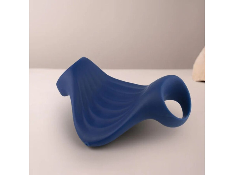 ROCKS- OFF - PALM BLUE FLEXIBLE VIBRATOR MASTURBATOR