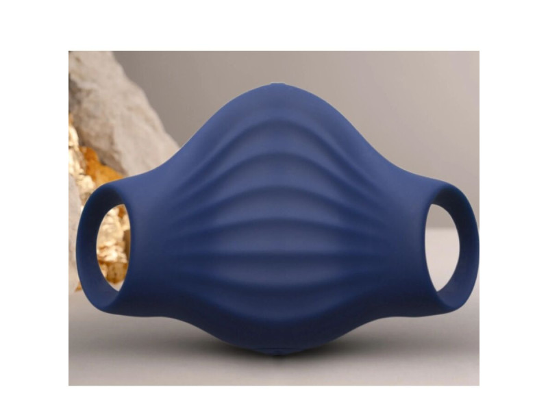 ROCKS- OFF - PALM BLUE FLEXIBLE VIBRATOR MASTURBATOR