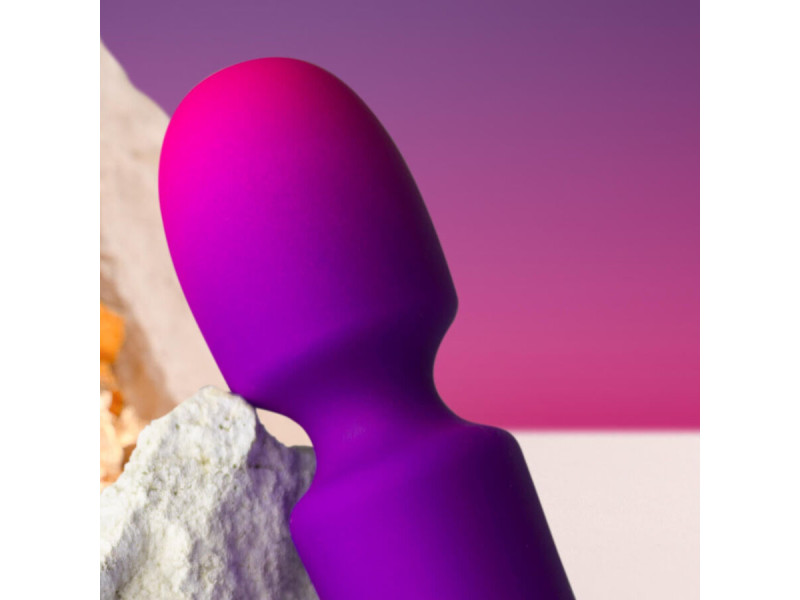 ROCKS- OFF - GLO- GIRL VIBRATOR WAND MINI PURPLE