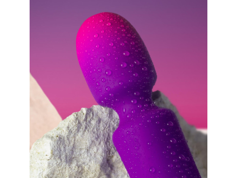 ROCKS- OFF - GLO- GIRL VIBRATOR WAND MINI PURPLE