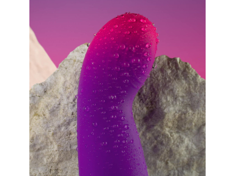 ROCKS- OFF - GLOW GIRL VIBE DISCREET PURPLE G-SPOT VIBRATOR