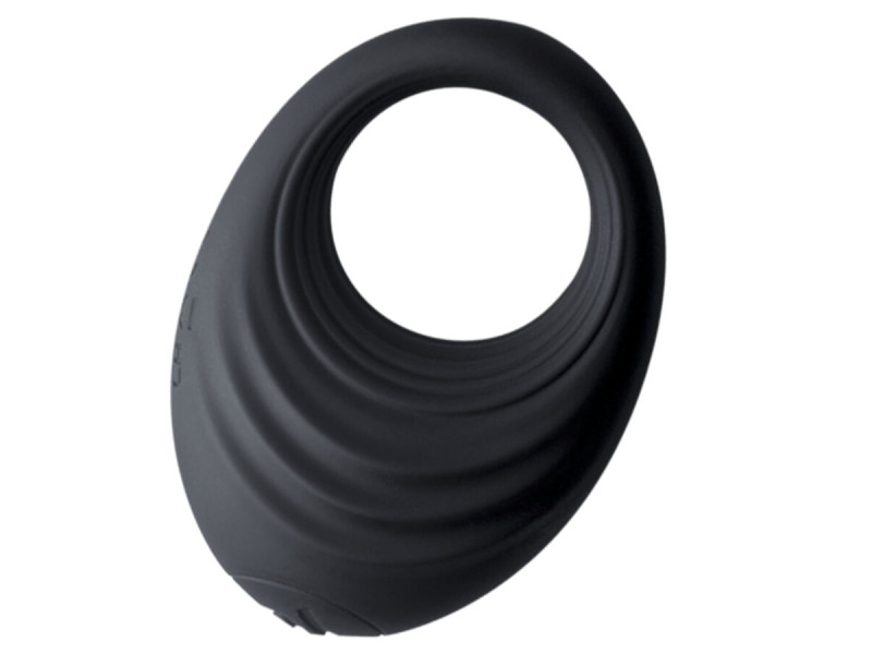 ROCKS-OFF - SPIRE BLACK VIBRATING PENIS RING