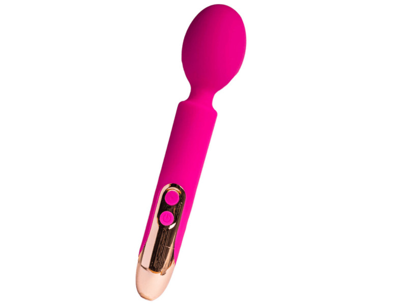 ROCKS- OFF - ORIEL FLEXIBLE WAND VIBRATOR FUCHSIA