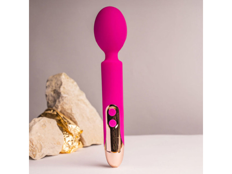 ROCKS- OFF - ORIEL FLEXIBLE WAND VIBRATOR FUCHSIA