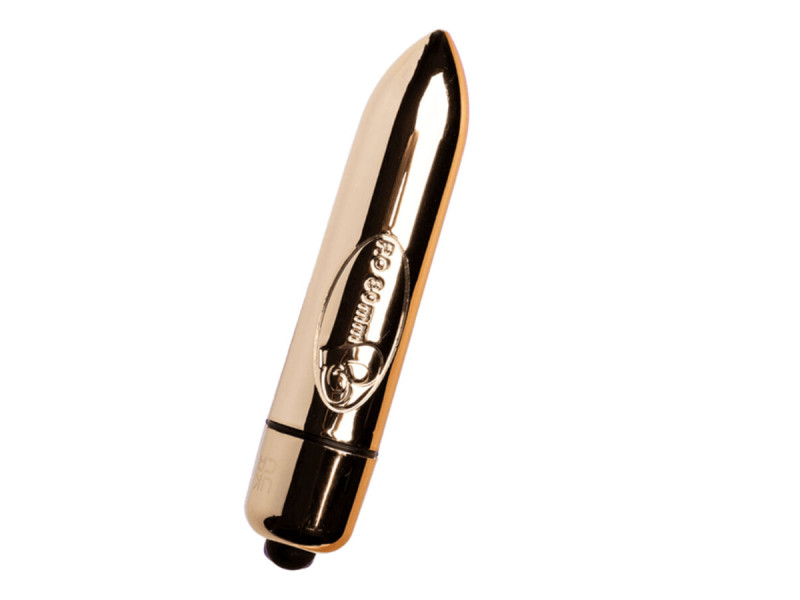 ROCKS- OFF - RO-80 CHAMPAGNE GOLDEN VIBRATING BULLET