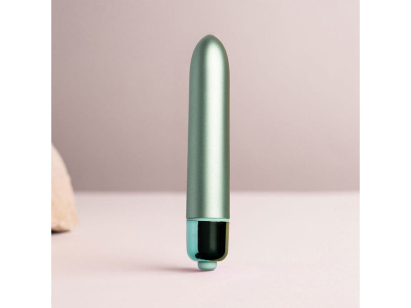 ROCKS-OFF - RO-90 AQUA LILY VIBRATING BULLET WATER GREEN