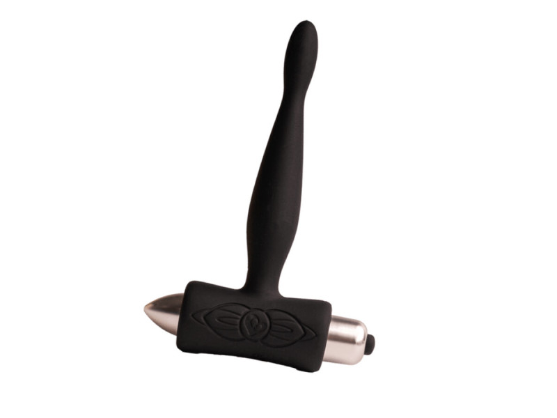 ROCKS- OFF - PETITE SENSATIONS TEAZER ANAL PLUG VIBRATOR BLACK