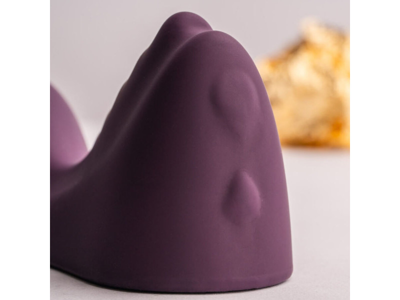 ROCKS- OFF - RUBY GLOW PURPLE SIT-ON VIBRATOR