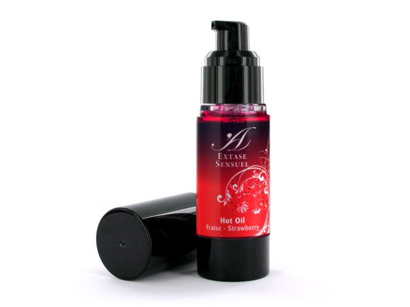 EXTASE SENSUAL - STRAWBERRY HEAT STIMULATING OIL 30 ML