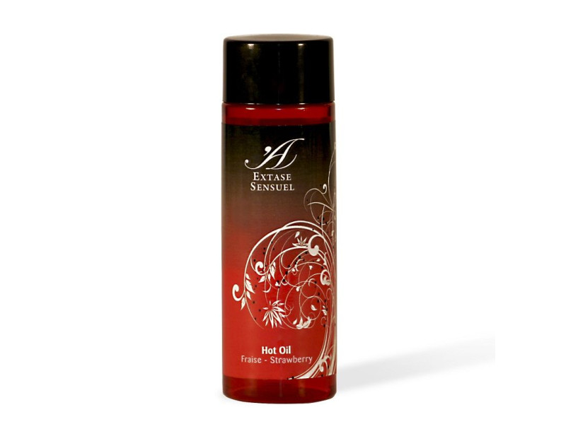 EXTASE SENSUAL - STRAWBERRY HEAT STIMULATING OIL 100 ML