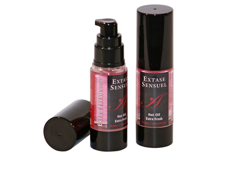 EXTASE SENSUAL - MASSAGE OIL WITH EXTRA FRESH STRAWBERRY EFFECT 30 ML