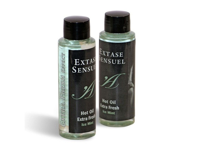 EXTASE SENSUAL - MASSAGE OIL WITH EXTRA FRESH ICE EFFECT 100 ML