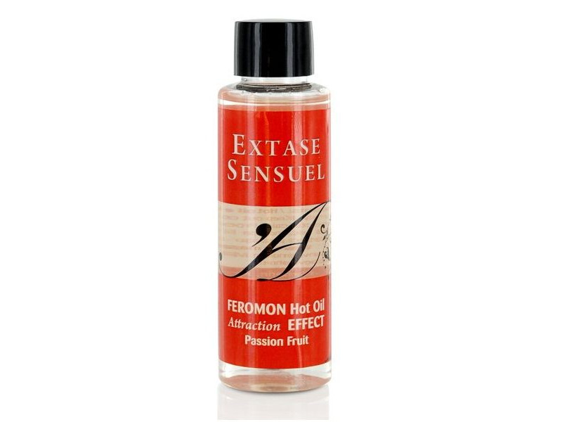 EXTASE SENSUAL - HEAT EFFECT MASSAGE OIL WITH PASSION FRUIT PHEROMONES 100 ML