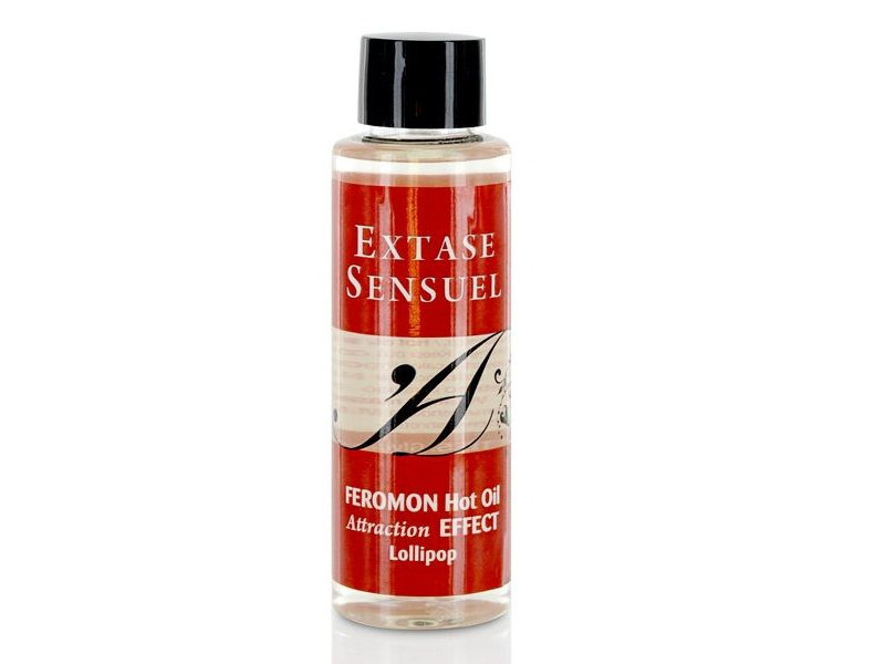 EXTASE SENSUAL - HEAT EFFECT MASSAGE OIL WITH PIRULET PHEROMONES 100 ML