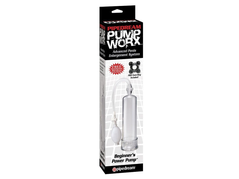 PUMP WORX - BEGINNERS POWER PUMP CLEAR - TRANSPARENT