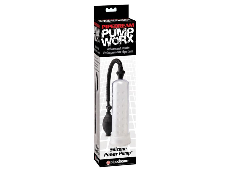 PUMP WORX - SILICONE POWER PUMP CLEAR