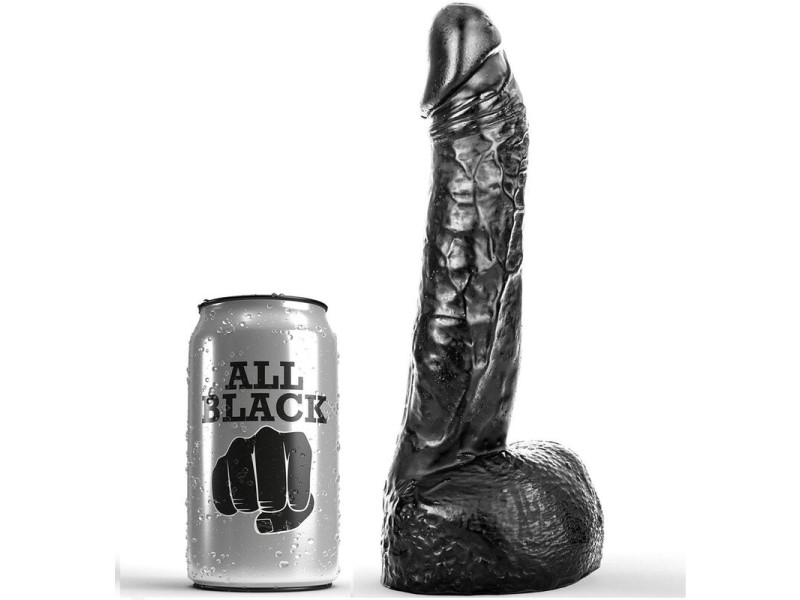 ALL BLACK - FISTING DILDO 20 CM