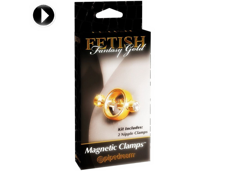 FETISH FANTASY GOLD - MAGNETIC CLAMPS