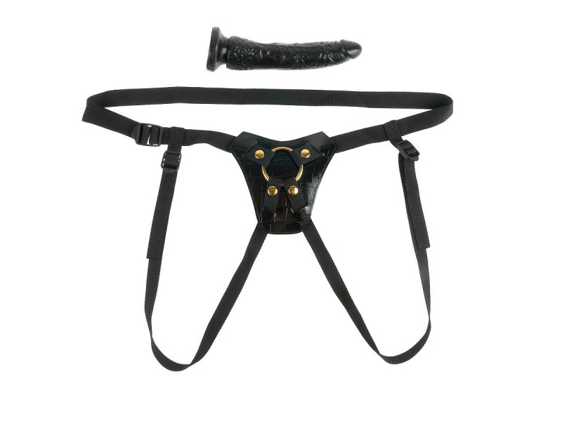 FETISH FANTASY GOLD - DESIGNER STRAP-ON