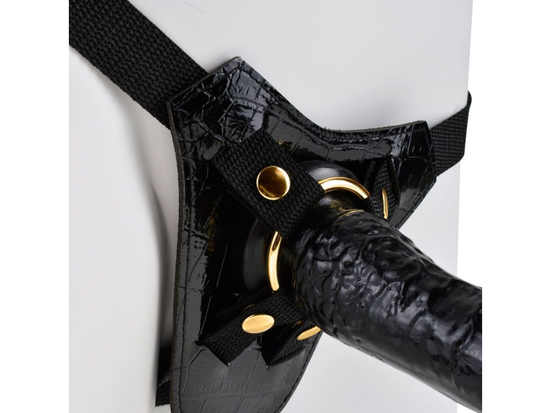 FETISH FANTASY GOLD - DESIGNER STRAP-ON