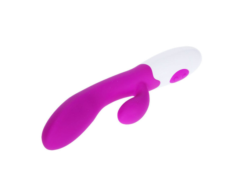 PRETTY LOVE - FLIRTATION ALVIS VIBRATOR WITH CLITORIS STIMULATOR