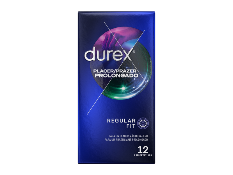 DUREX - PLEASURE PROLONGED DELAYED 12 UNITS