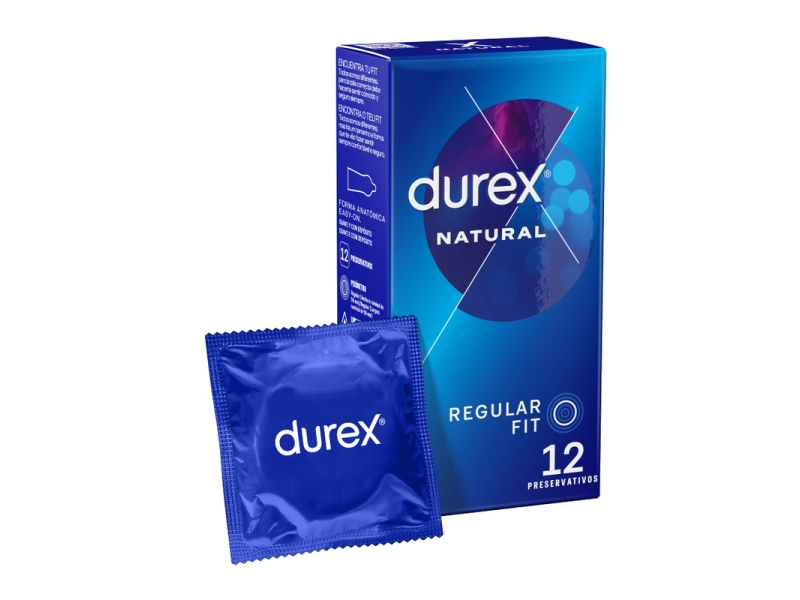 DUREX - NATURAL PLUS 12 UNITS