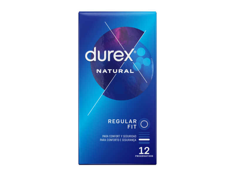 DUREX - NATURAL PLUS 12 UNITS