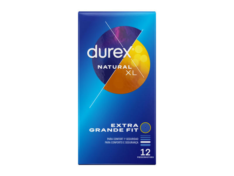 DUREX - NATURAL XL 12 UNITS