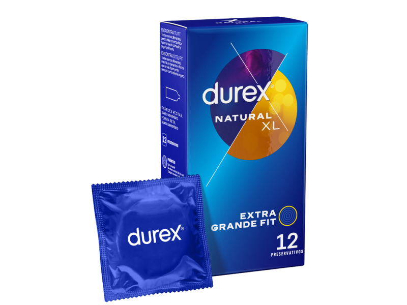 DUREX - NATURAL XL 12 UNITS