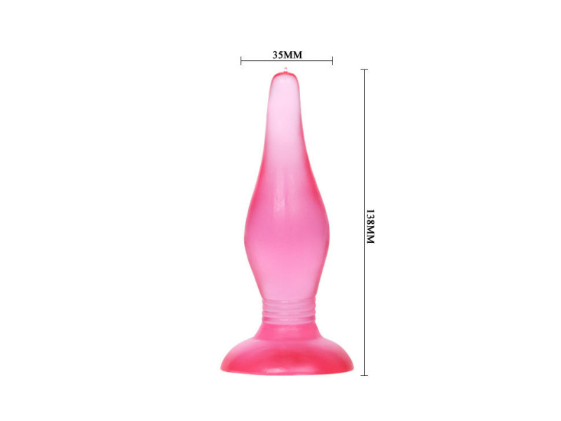 BAILE - LILAC SOFT TOUCH ANAL PLUG 14.2 CM