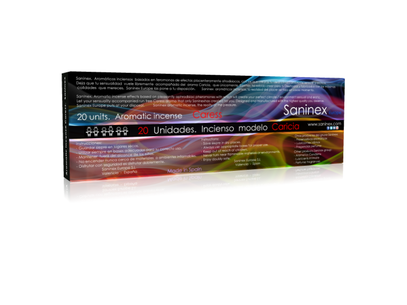 SANINEX FRAGANCE - AROMATIC INCENSE CARICIA 20 STICKS